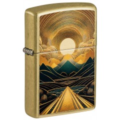 Зажигалка Zippo Through the Mountains Design (47137)