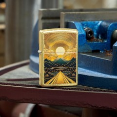 Зажигалка Zippo Through the Mountains Design (47137)