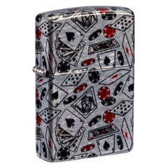 Зажигалка Zippo Let the Chips Fall Design (47157)