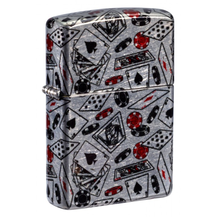 Зажигалка Zippo Let the Chips Fall Design (47157)