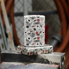 Зажигалка Zippo Let the Chips Fall Design (47157)