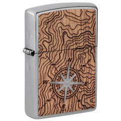 Зажигалка Zippo WoodChuck Compass Lighter (49055)