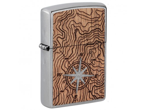 Зажигалка Zippo WoodChuck Compass Lighter (49055)