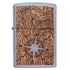 Зажигалка Zippo WoodChuck Compass Lighter (49055)