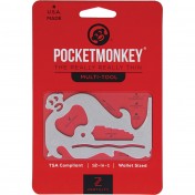 Zootility универсальный мультитул-кредитка Pocket Monkey Basic Multi Tool — дополнительное фото