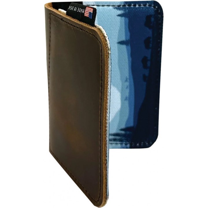 Кошелёк Zootility Front Pocket Wallet Buffalo Mountain (коричневый)