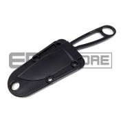 Нож ESEE Izula (рукоятка скелетная, клинок - плейн, черный) — дополнительное фото