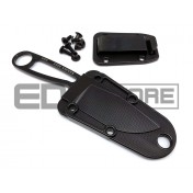 Нож ESEE Izula (рукоятка скелетная, клинок - плейн, черный) — дополнительное фото