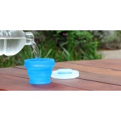 Складной стакан humangear GoCup Lagre, 237 мл (синий) — дополнительное фото