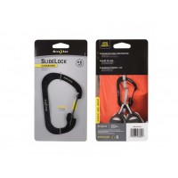 Карабин с блокировкой Nite Ize SlideLock 6 (черный)