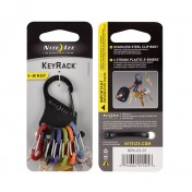 Ключная система Nite Ize S-Biner KeyRack (черный) — основное фото