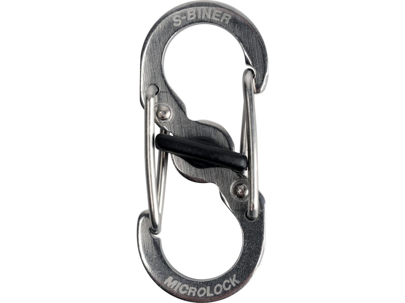Карабин Nite Ize S-Biner MicroLock (серебристый)