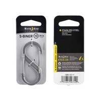 Карабин Nite Ize S-Biner #3 (серебристый)
