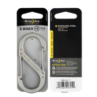Карабин Nite Ize S-Biner #4 (серебристый)