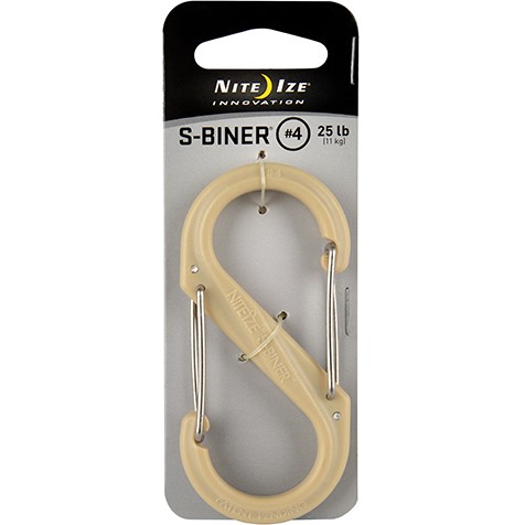 Карабин Nite Ize S-Biner #4 пластик (хаки)