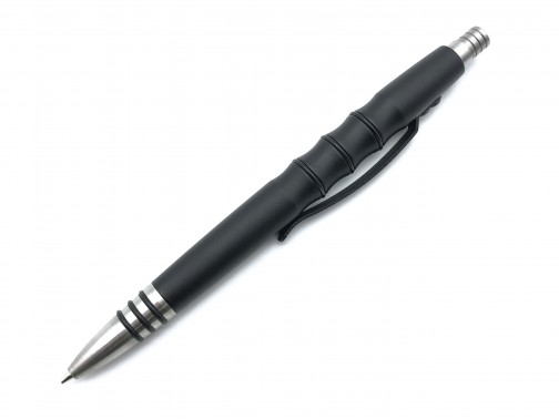 Тактический механический карандаш Tuff Writer Precision Press (черный)