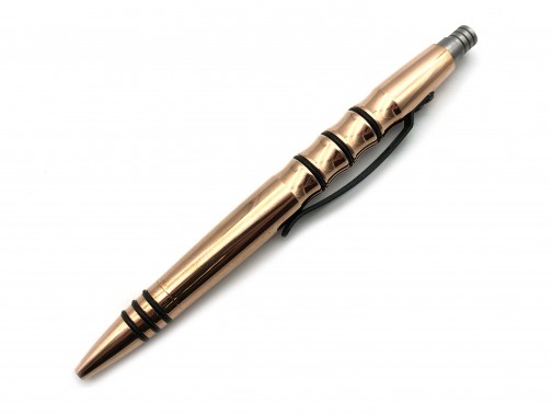 Тактическая ручка Tuff Writer Precision Press (полированная медь)