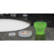 Мягкая чашка humangear GoCup Medium (зеленый) — дополнительное фото