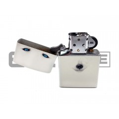 Зажигалка Zippo Gold Design White Eyes 28272